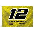 R & R Imports R & R Imports FLG-N-RB20 3 x 5 in. Ryan Blaney No.20 Flag FLG-N-RB20